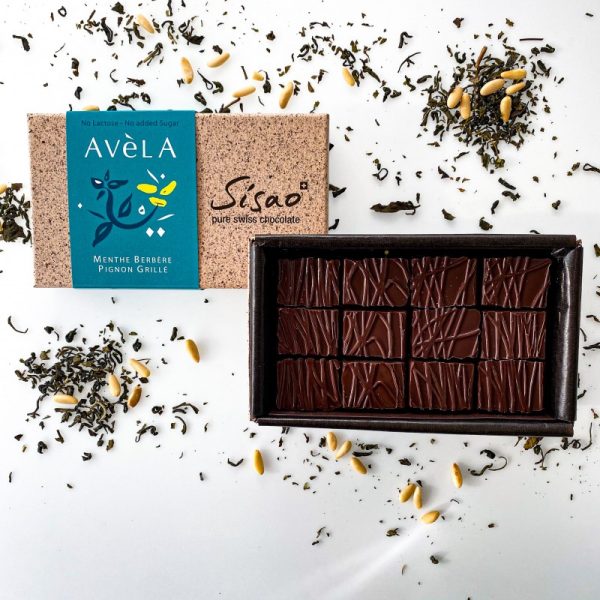 Les Chocolats - Chocolats - Avèla Menthe Berbère Pignon Grillé - Boutique de Thés - ThinkThees